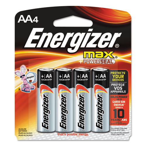 Energizer MAX Alkaline Batteries, AA