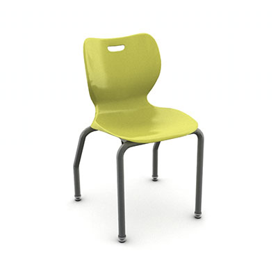 HON Lime Green SmartLink Chair With Glides