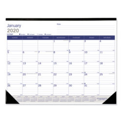 Monthly Calendar Currently Displaying Days for January 2020