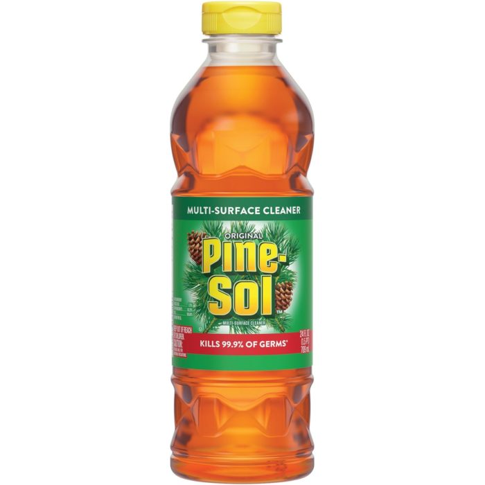 pine-sol cleaner bottle
