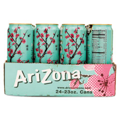 case of tall Arizona green tea cans
