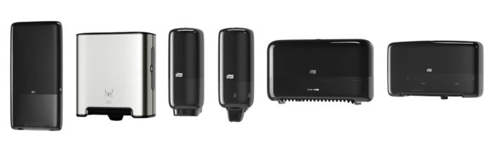 assorted hand sanitizer dispensers