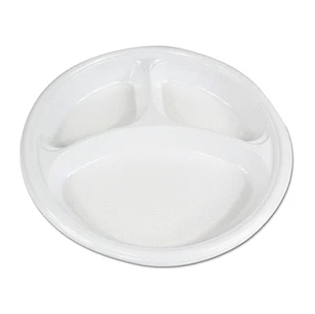 Boardwalk Hi-Impact 10 in. White Disposable Plastic Plates (500-Carton)  BWKPLHIPS10WH - The Home Depot