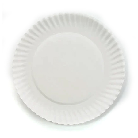 AJM Packaging Corporation White Paper Plates