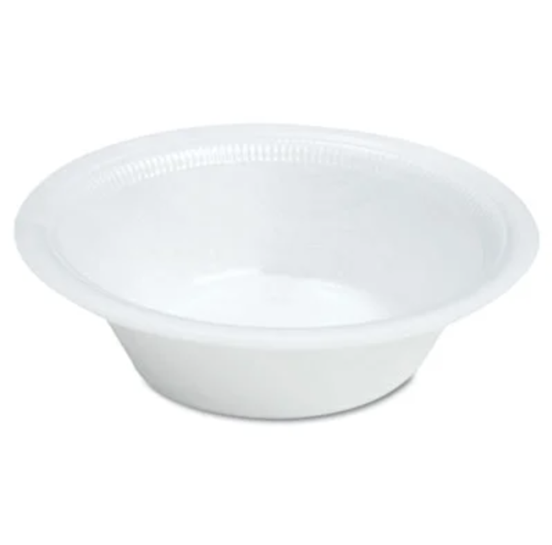 DCC12BWWQRPK Dart® Quiet Classic Laminated Foam Dinnerware