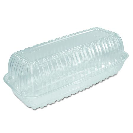 Dart® Showtime Clear Hinged Container