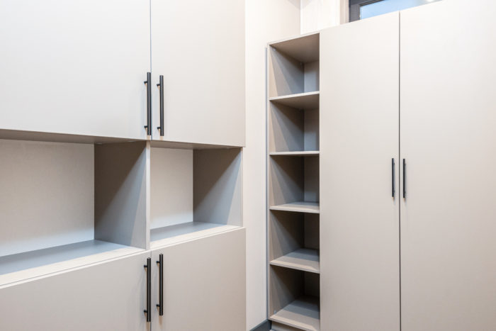 Cabinets in an office