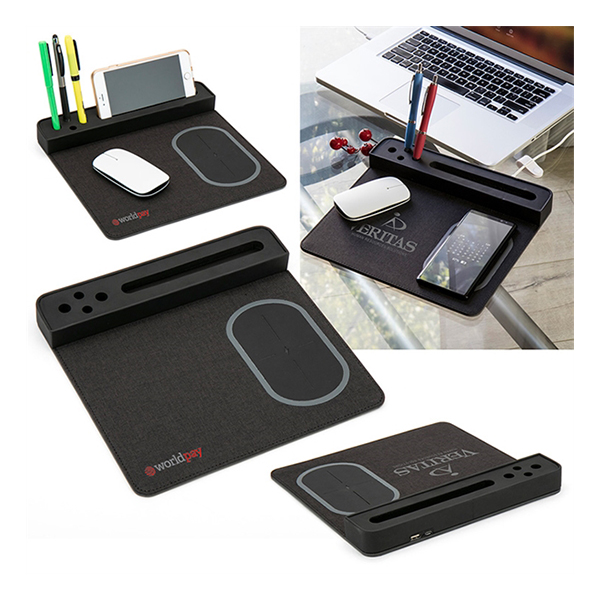 wireless charging mouse pad